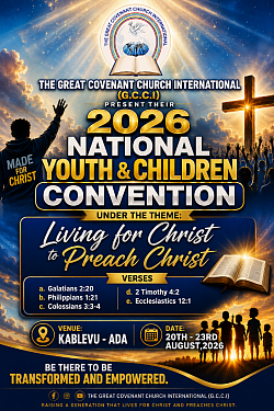 Church flier